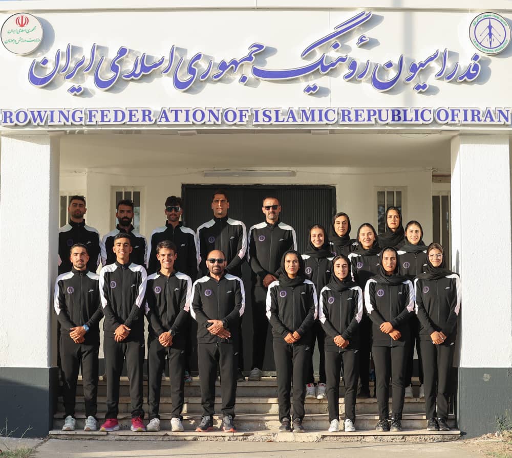 تیم ملی روئینگ آقایان اعزامی به مسابقات آزاد روسیه 
