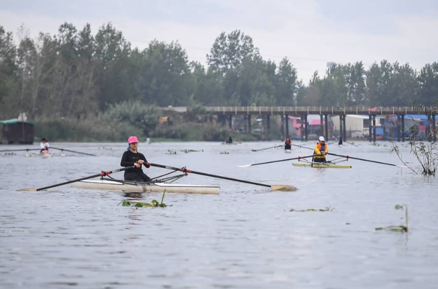 برگزاری اردوی مشترک بین تیم روئینگ دختران زنجان و گیلان