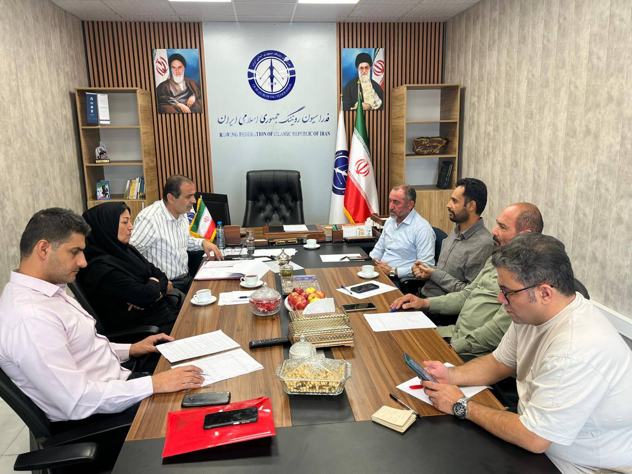 برگزاری نشست هماهنگی مسابقات المپیاد استعدادهای برتر روئینگ