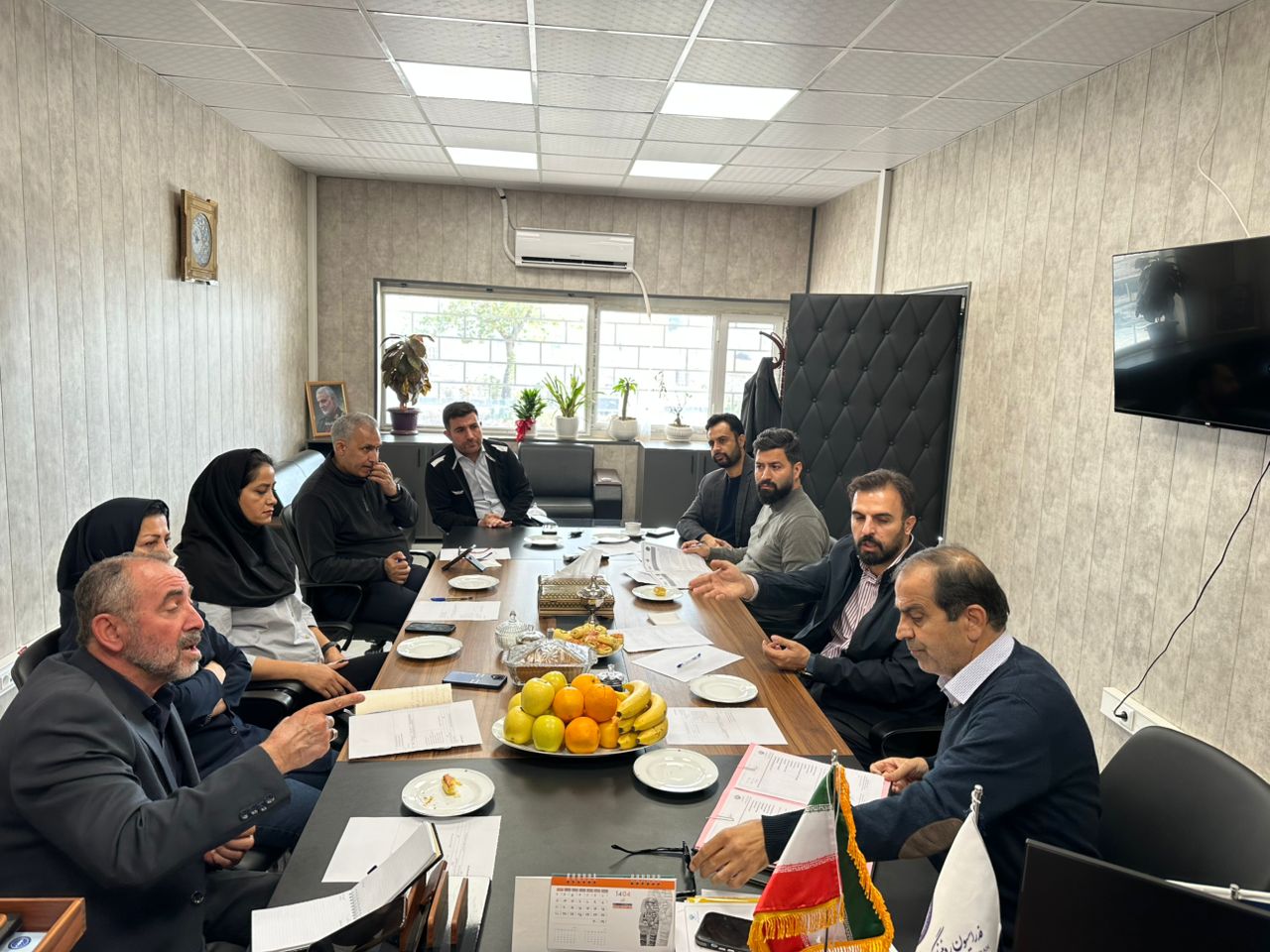 برگزاری جلسه هیات رییسه فدراسیون روئینگ