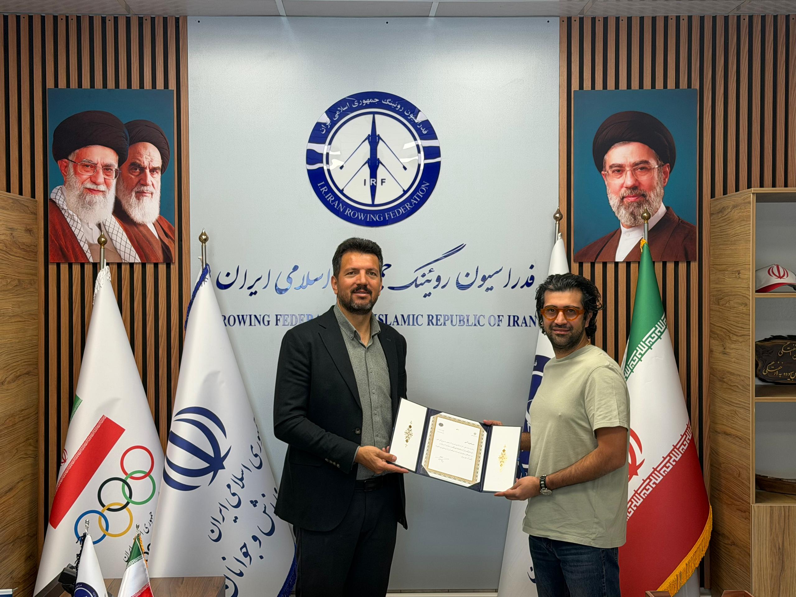 سرپرست کمیته مسابقات و سازمان لیگ فدراسیون روئینگ منصوب شد