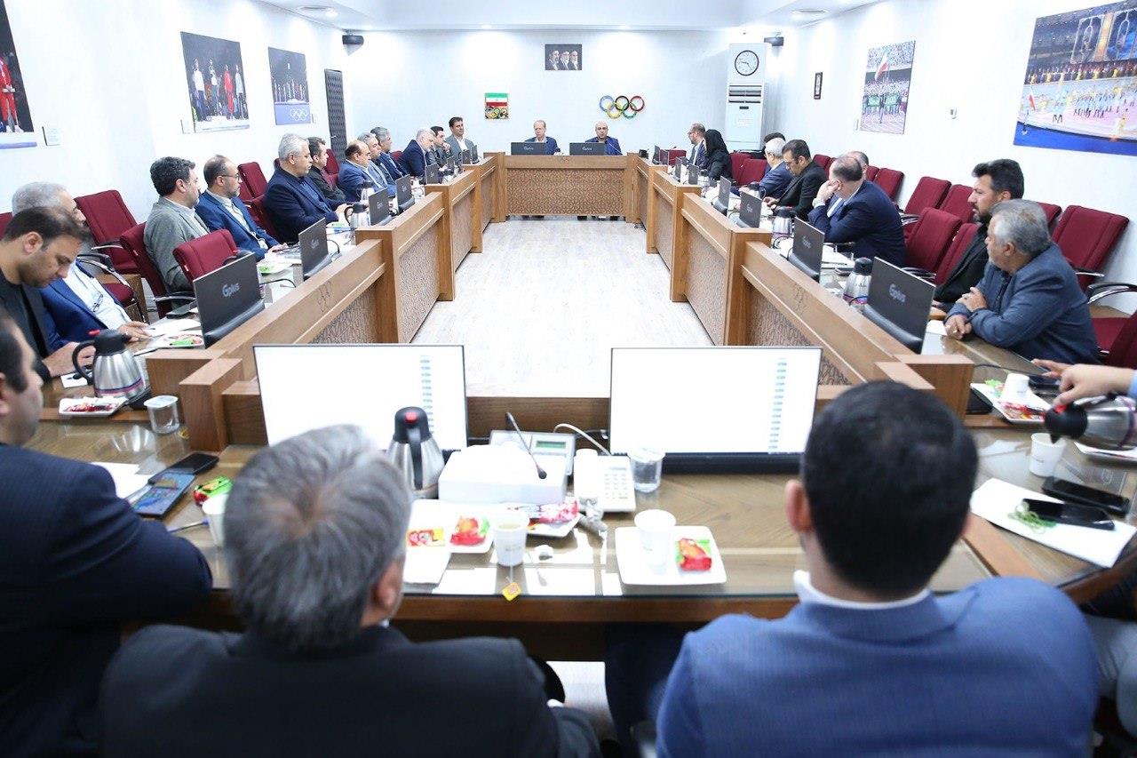 در آستانه برگزاری مسابقات کسب سهمیه المپیک 2028 برگزار شد؛ نشست هماهنگی با مسئولین رشته‌های المپیکی
