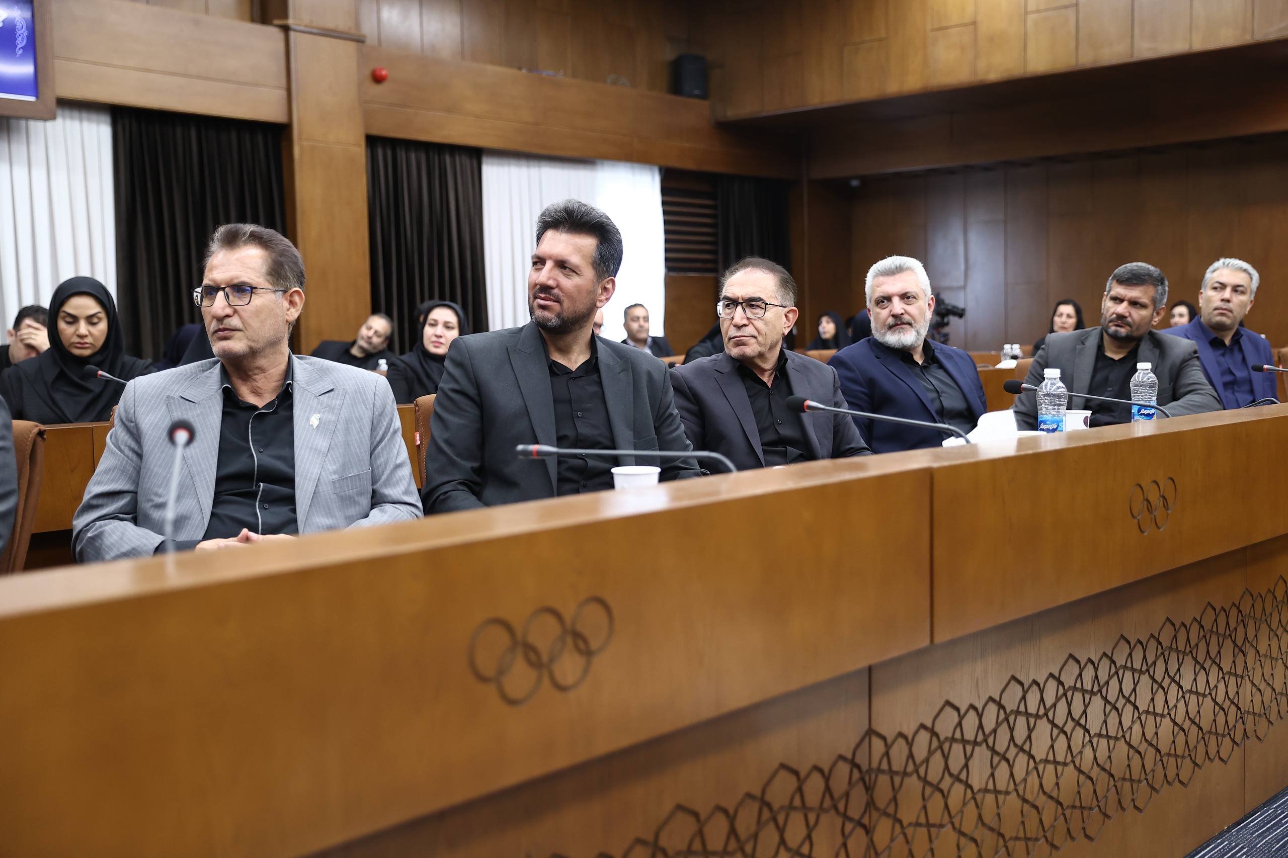حضور محسن شادی در جلسه تبیین چهره واقعی مدعیان حقوق بشر